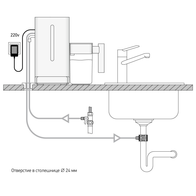 Схема подключения Prio ExtRO TO600