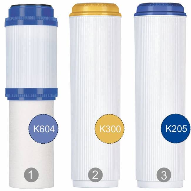 K602 - набор картриджей для фильтра Praktic EU305 и EU320