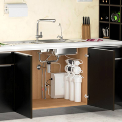 Praktic Osmos Stream OUD600 прямоточная сплит-система обратного осмоса с минерализацией