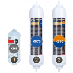 Комплект картриджей для фильтров обратного осмоса Expert MO580 / MOD620 и Econic OD320 / OD360