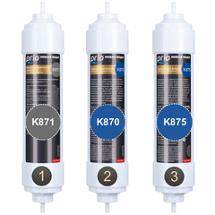 Комплект картриджей для фильтра обратного осмоса Prio Expert MO510