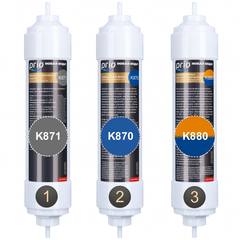 Комплект картриджей для фильтров обратного осмоса Prio Expert MO530 / MO520 / MO600 / MOD600