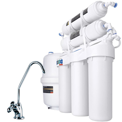 Praktic Osmos OU400 фильтр обратного осмоса без минерализации и баком на 6л., фото , изображение 2