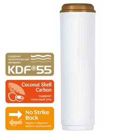 K202 - сорбционный картридж из гранулированного активированного угля и каталитического материала KDF®55
