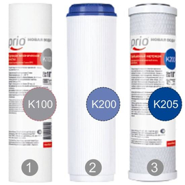 K600 - набор картриджей для фильтра Praktic EU200