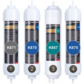 Полный комплект картриджей для фильтра обратного осмоса Expert MO510