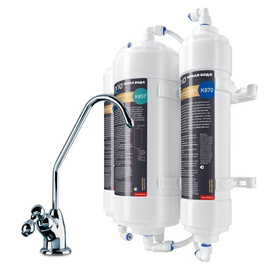 Econic Osmos Stream OD310 прямоточный фильтр обратного осмоса без минерализации, Тип постфильтра: Без минерализации, Подключение к крану: Подключение к комплектному крану, фото , изображение 2