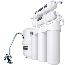 Praktic Osmos OU400 фильтр обратного осмоса без минерализации и баком на 6л., фото , изображение 2