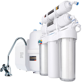 Praktic Osmos OU600 сплит-система фильтр обратного осмоса с баком на 10л., фото , изображение 2