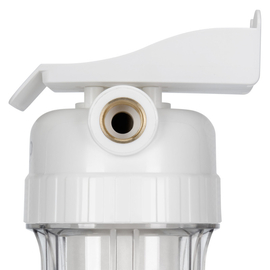 AU120 - магистральный фильтр механической очистки холодной воды c прозрачным корпусом