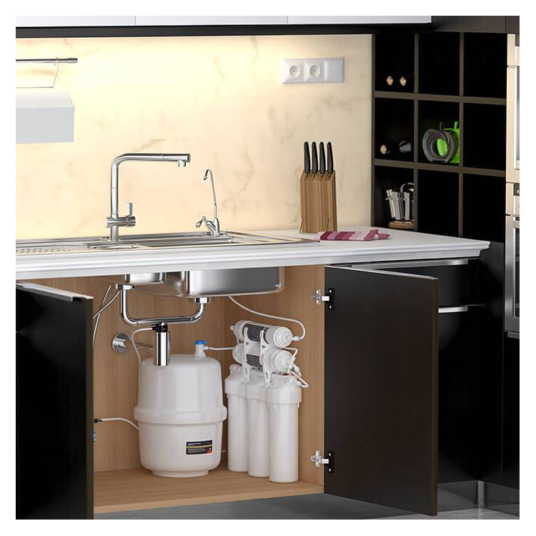 Praktic Osmos OU510 система обратного осмоса с минерализацией и баком на 10л.