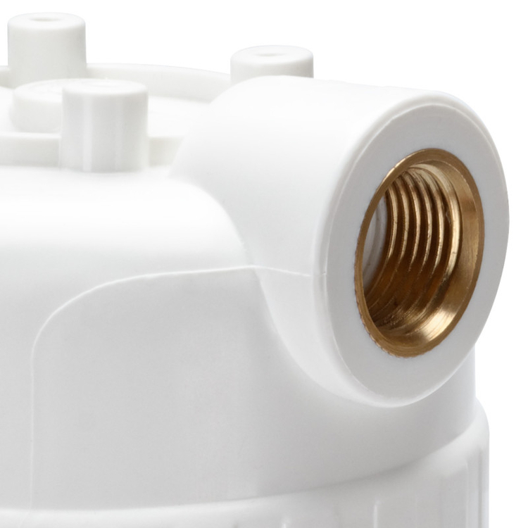 AU120 - магистральный фильтр механической очистки холодной воды c прозрачным корпусом AU120 - магистральный фильтр механической очистки холодной воды c прозрачным корпусом