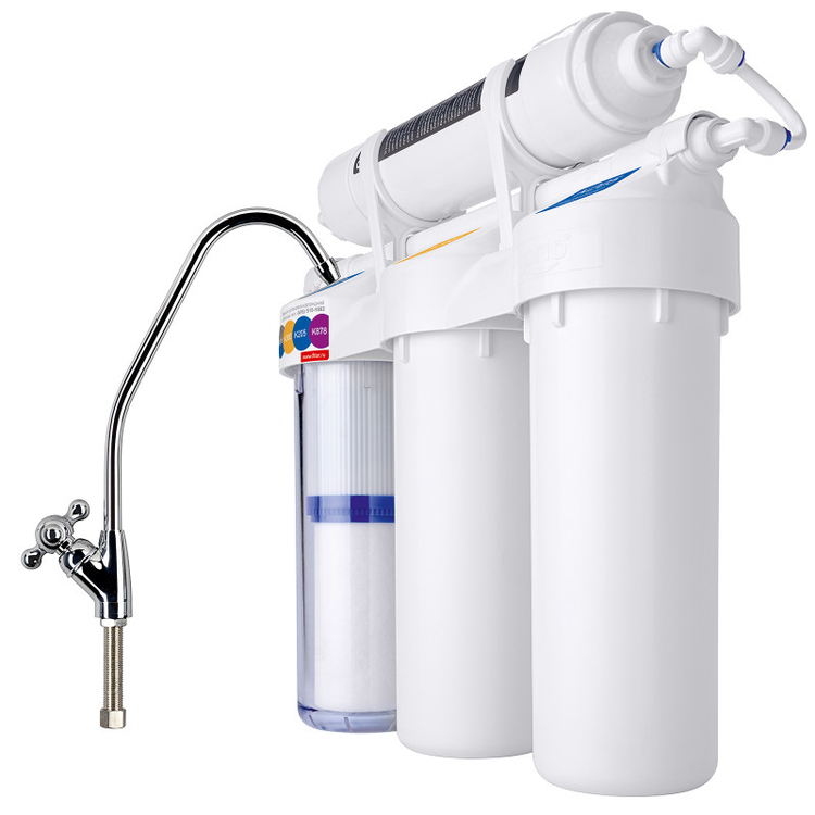 Praktic EU320 фильтр для воды под мойку с умягчением и бактериальной очисткой