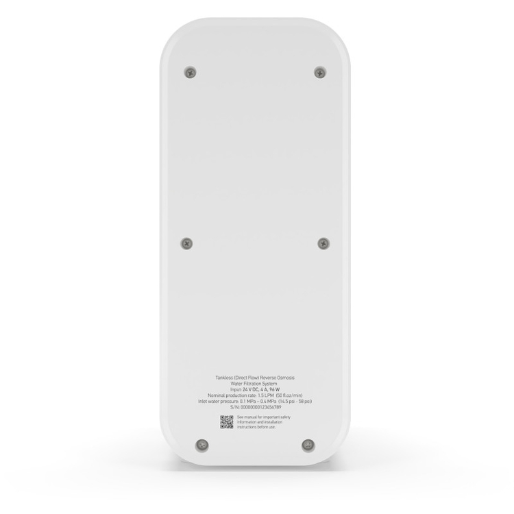 PRIO Avantgarde SDX800  прямоточная система обратного осмоса с электронным управлением премиум класса, Производительность: 800GPD (до 2,5 л./мин.), Подключение к крану: Подключение к комплектному крану, фото , изображение 9